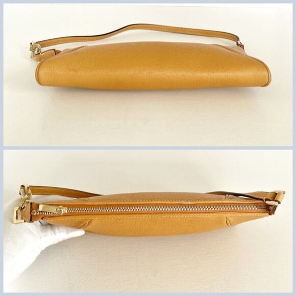 SALVATORE FERRAGAMO Lambskin Gancini Pouch Vintage Shoulder Bag - Picture 11 of 15